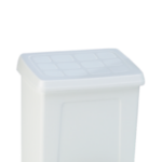 PAPELERA PEDAL BLANCO 8 LITROS